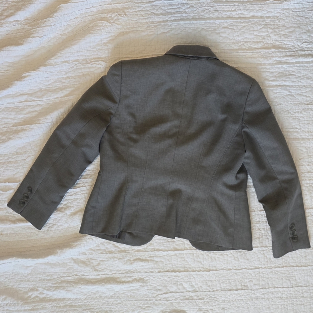 Gray Blazer Jacket - image 4